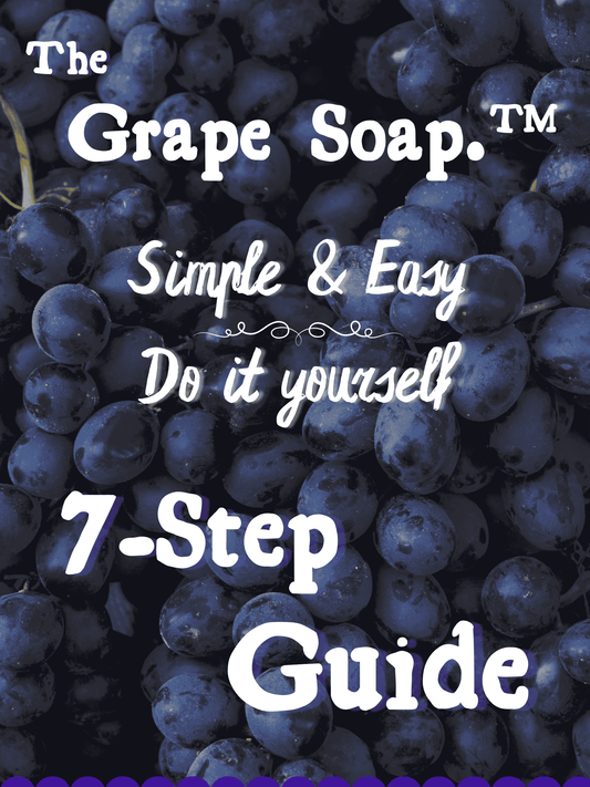 🍇 DIY Grape Soap Tutorial — Make Your Own Viral Crystal Grape Soap at Home